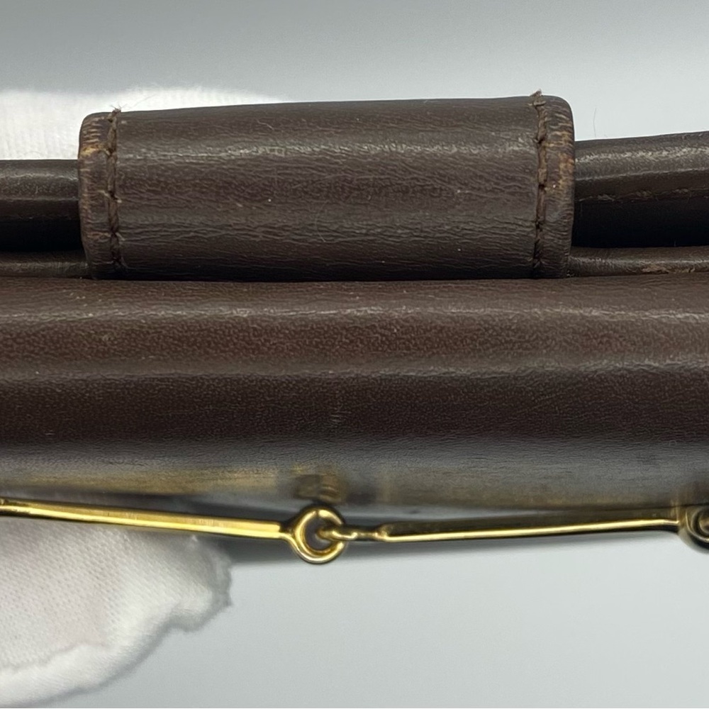 Gucci Horsebit Brown Leather Wallet - Picture 2 of 12